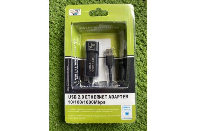 USB 2.0 LAN ethernet adapter - 10/100mbps 
